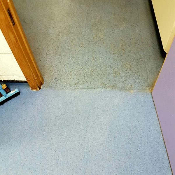 Commercial floor cleaning - before and after Commercial floor cleaning Brighton - before and after
