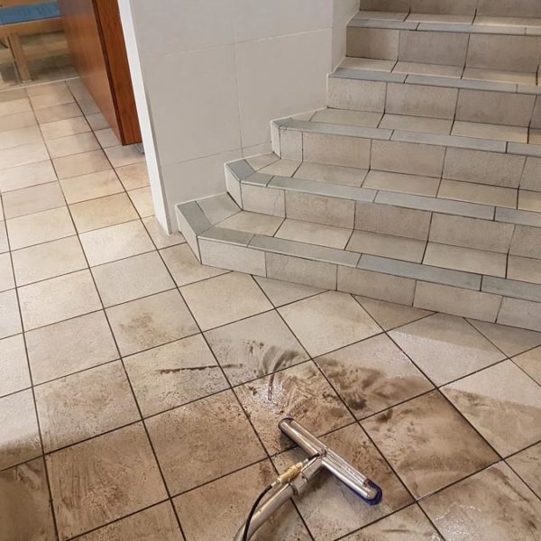 Commercial floor cleaning - clean changing room floors Commercial floor cleaning Brighton - changing room tiles