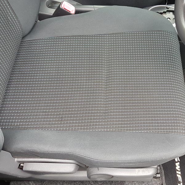 Fabric car seat after deep cleaning Car upholstery cleaning Brighton - after deep cleaning