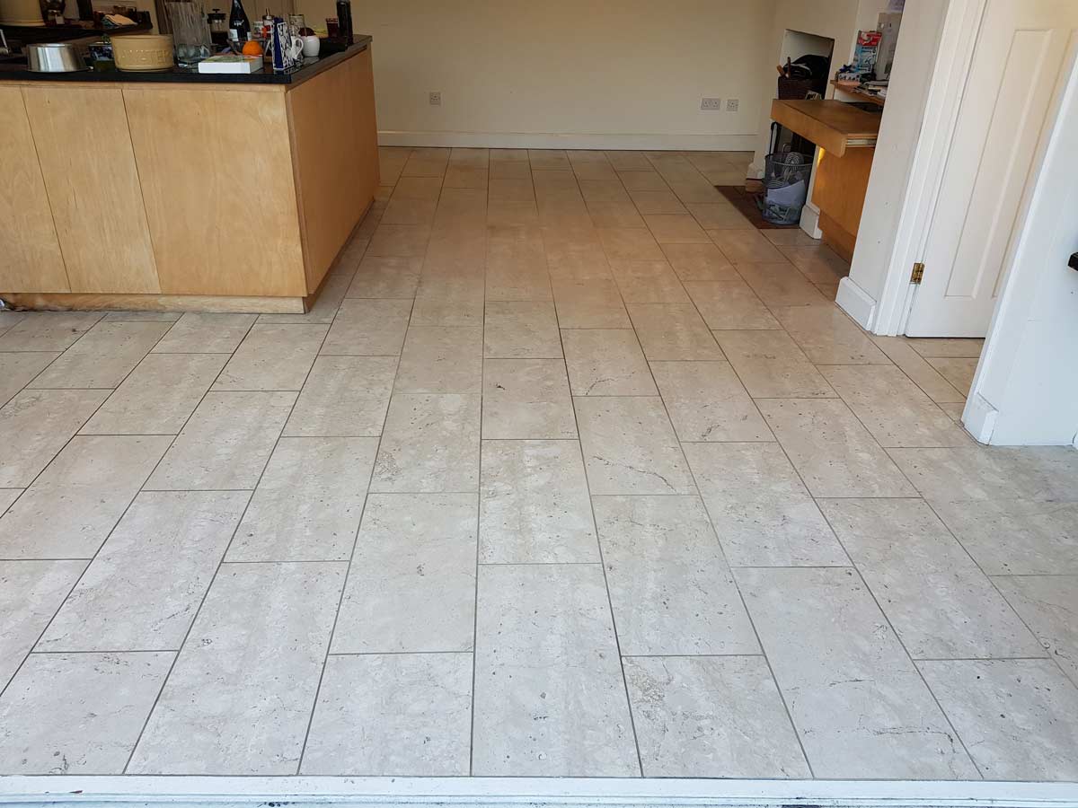 Marble floor cleaning – Lewes – before Marble floor cleaning - Lewes - before